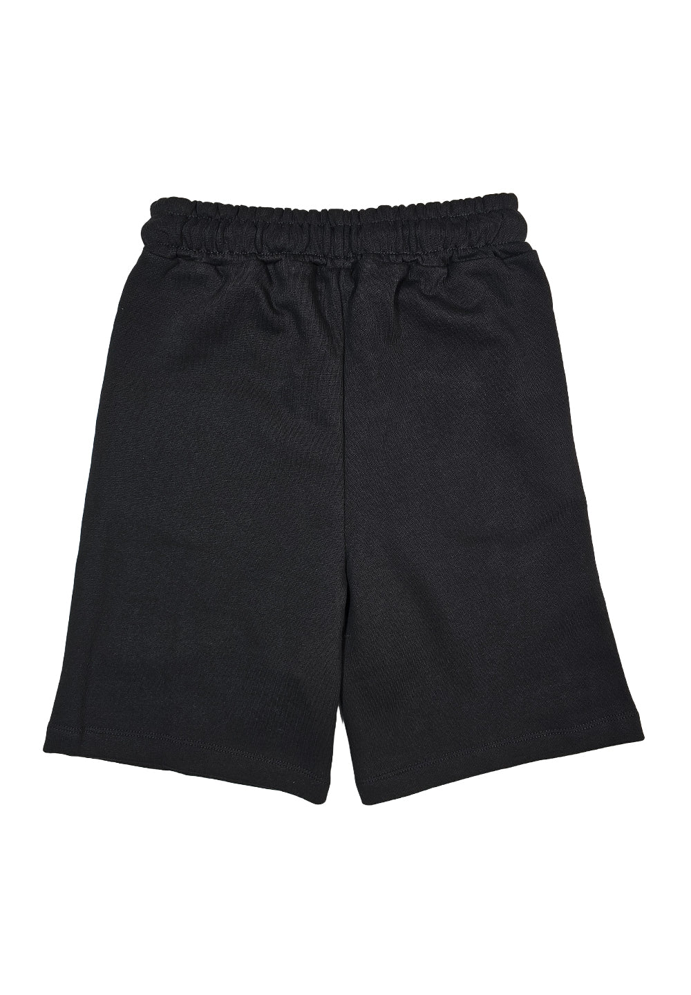 Bermuda felpa nero per bambino - Primamoda kids
