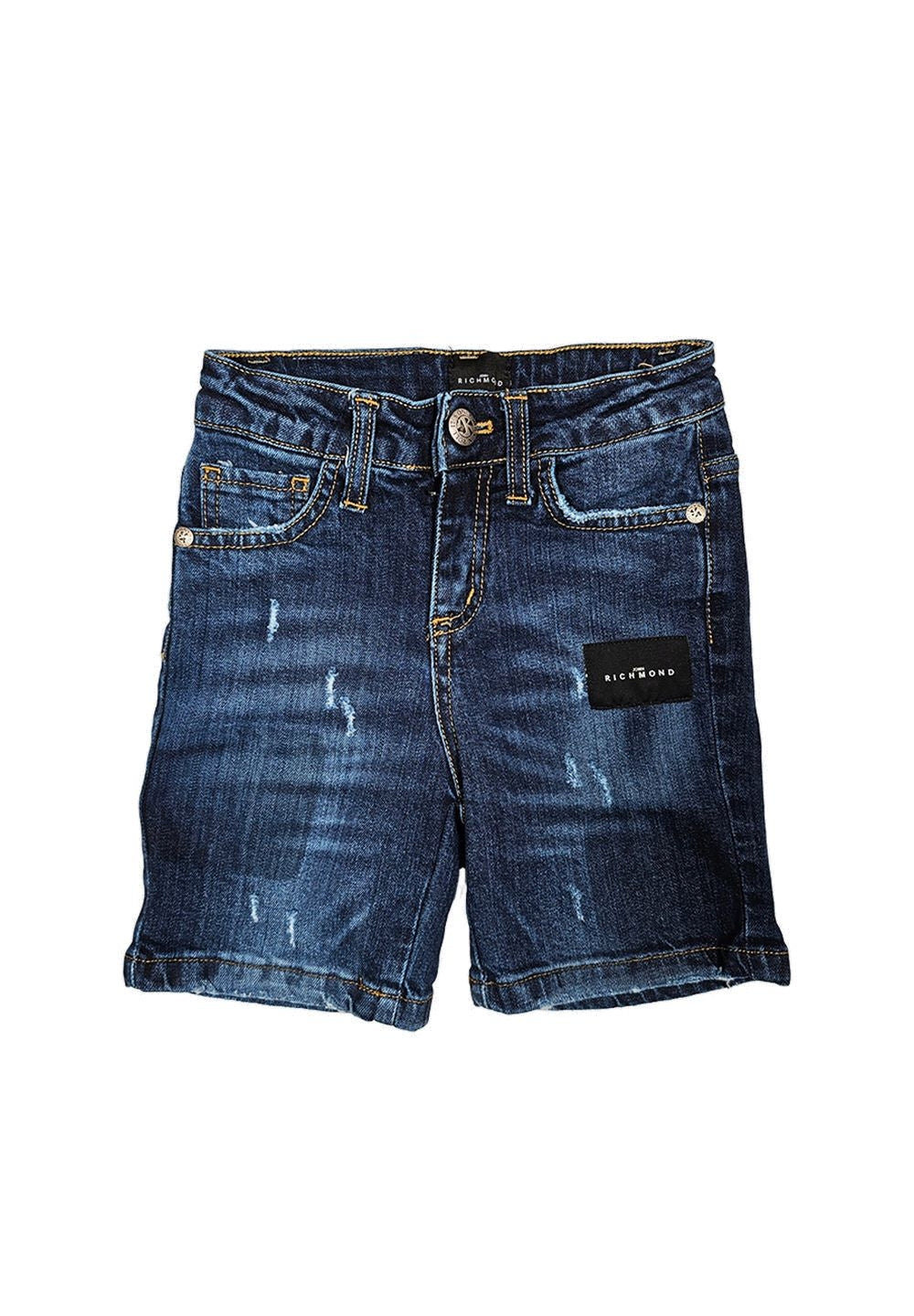 Bermuda blu denim per bambino - Primamoda kids
