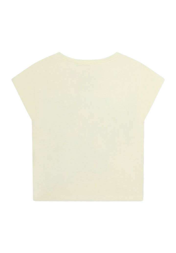 T-shirt gialla per bambina - Primamoda kids