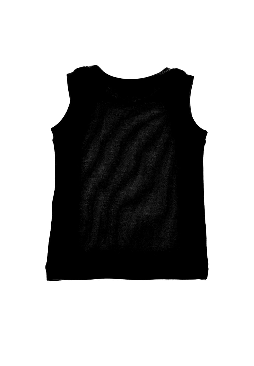 Canotta nera per bambina - Primamoda kids