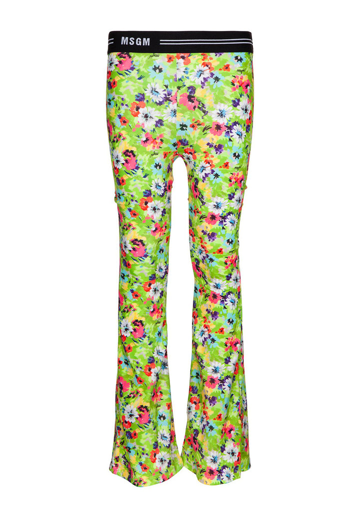 Leggings lime per bambina - Primamoda kids