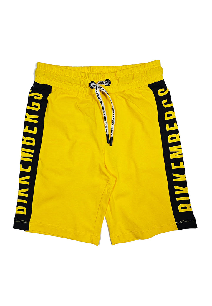 Bermuda felpa giallo per bambino - Primamoda kids