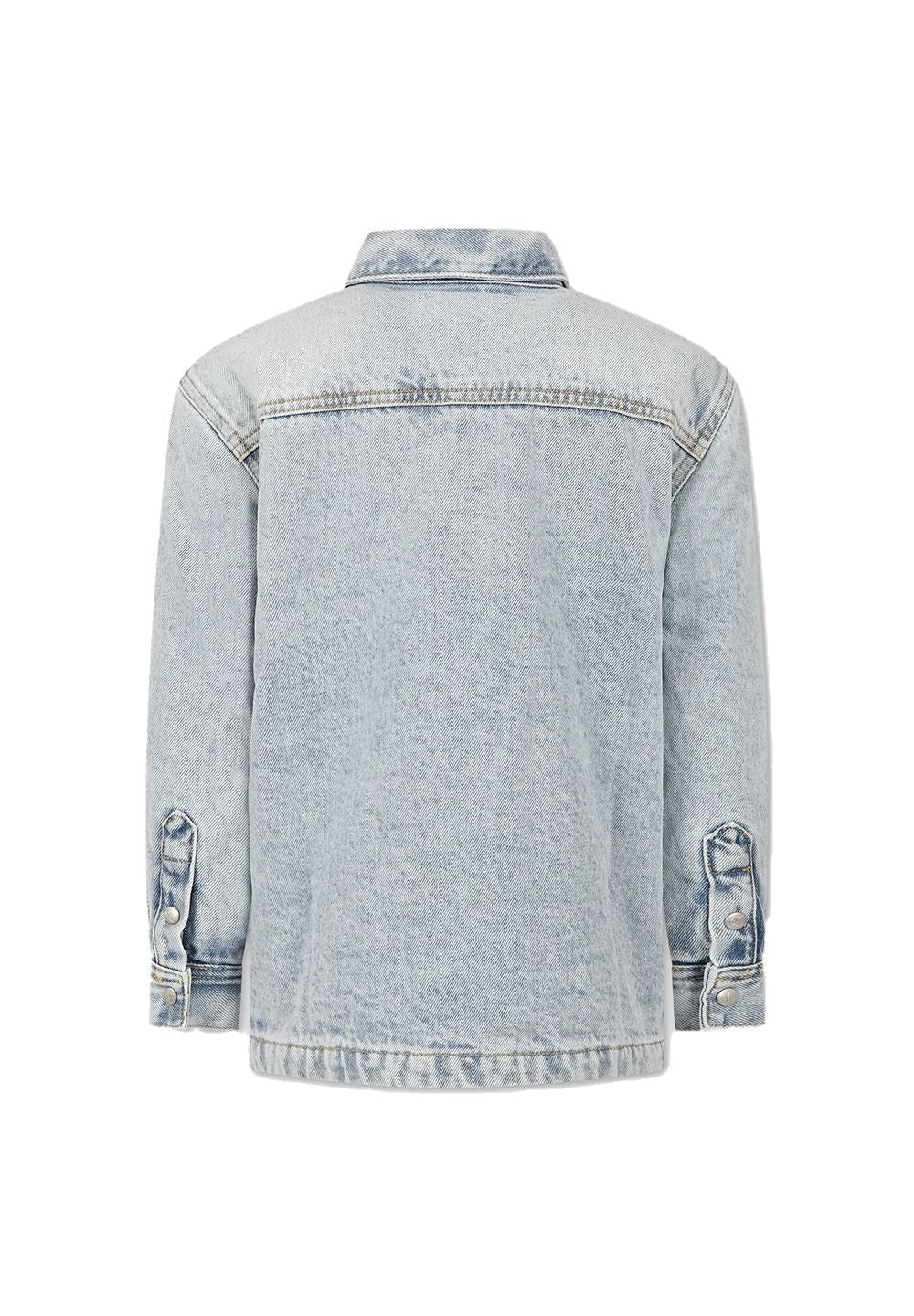 Camicia denim blu denim per bambino - Primamoda kids