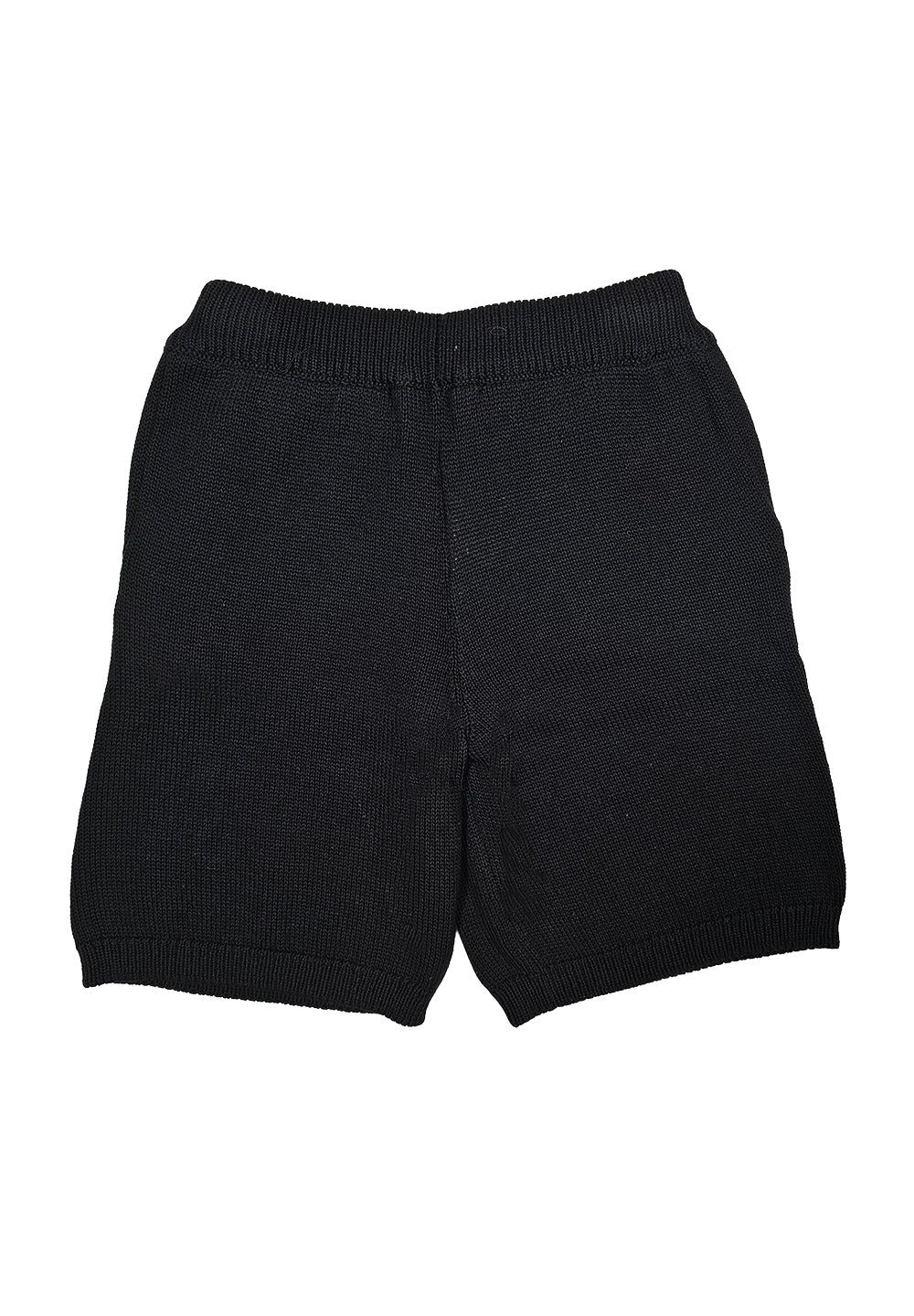 Bermuda maglia nero per bambino - Primamoda kids