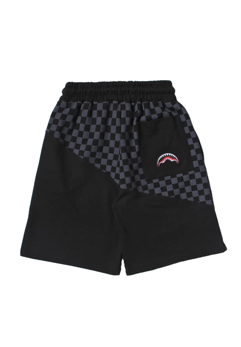 Bermuda felpa nero per bambino - Primamoda kids