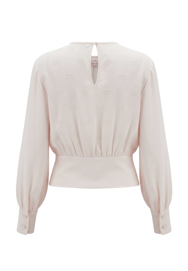 Camicia rosa per bambina