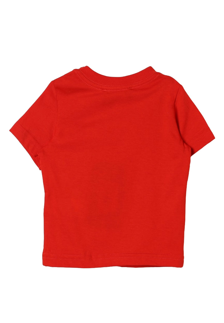 T-shirt rossa per neonata