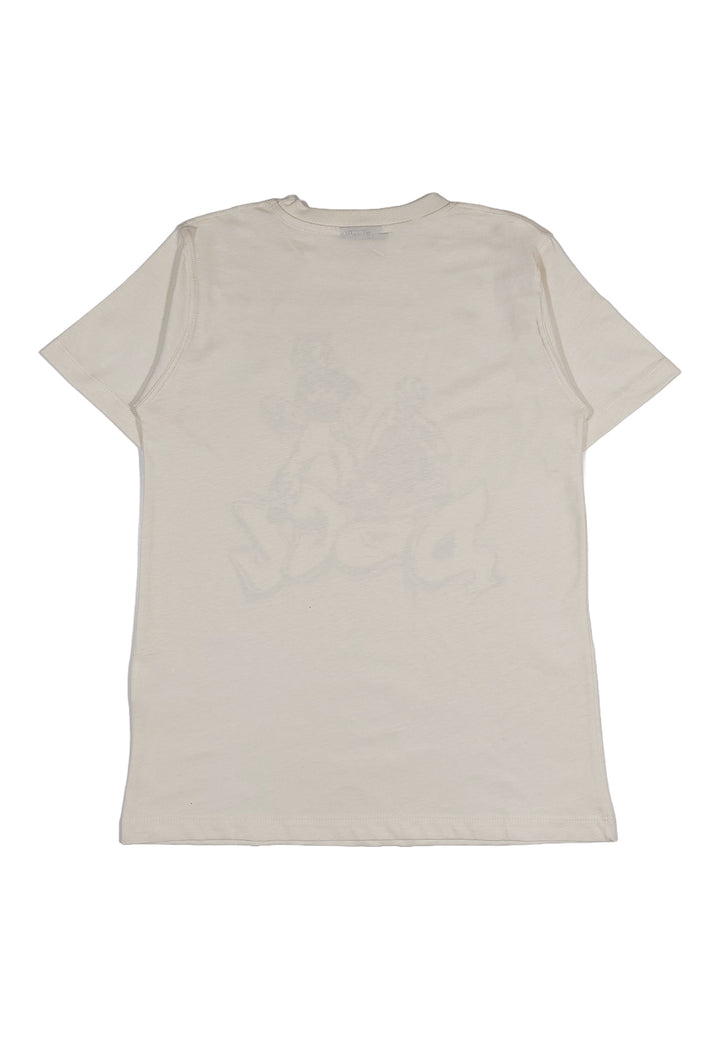 T-shirt crema per bambino