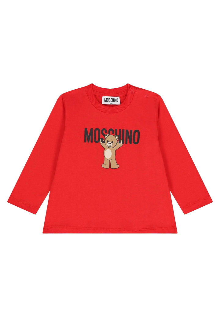 T-shirt rossa per neonato