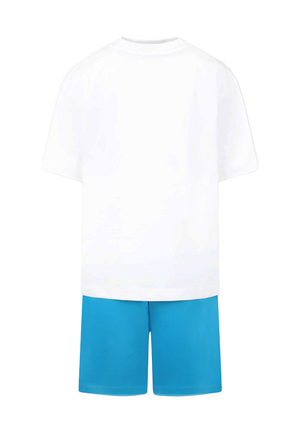 Weiß-hellblaues Set für Kinder