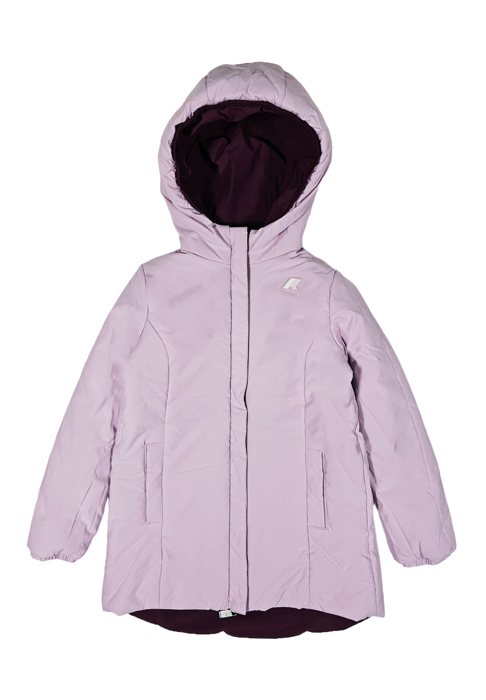 Lila-rosa Wendejacke für Mädchen