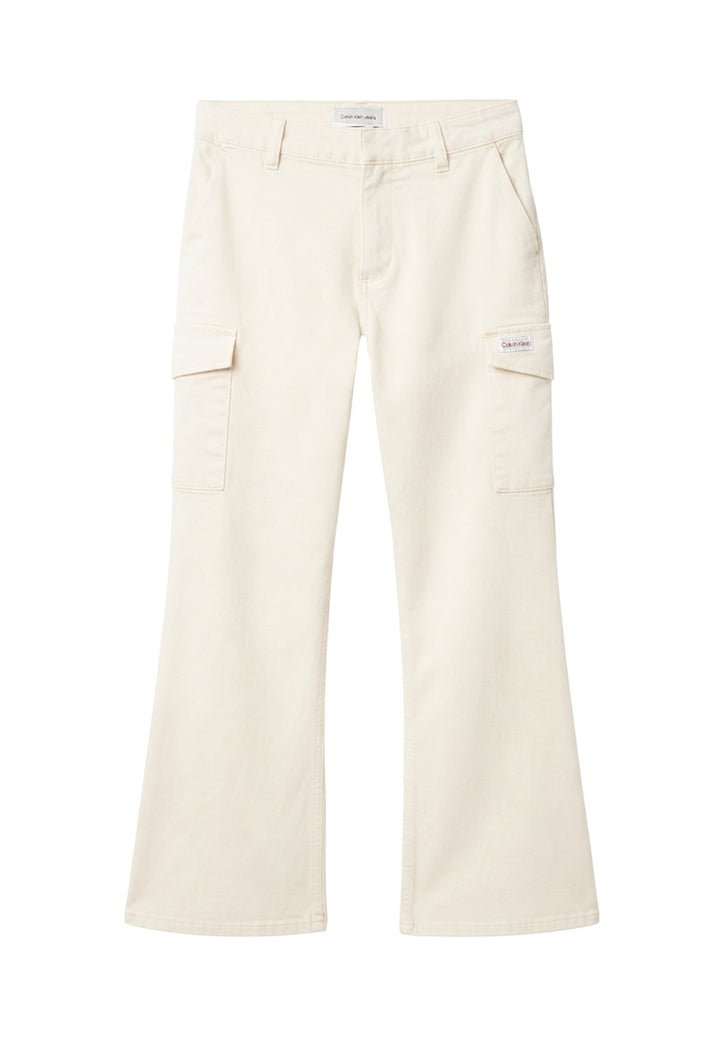 Pantalone crema per bambina