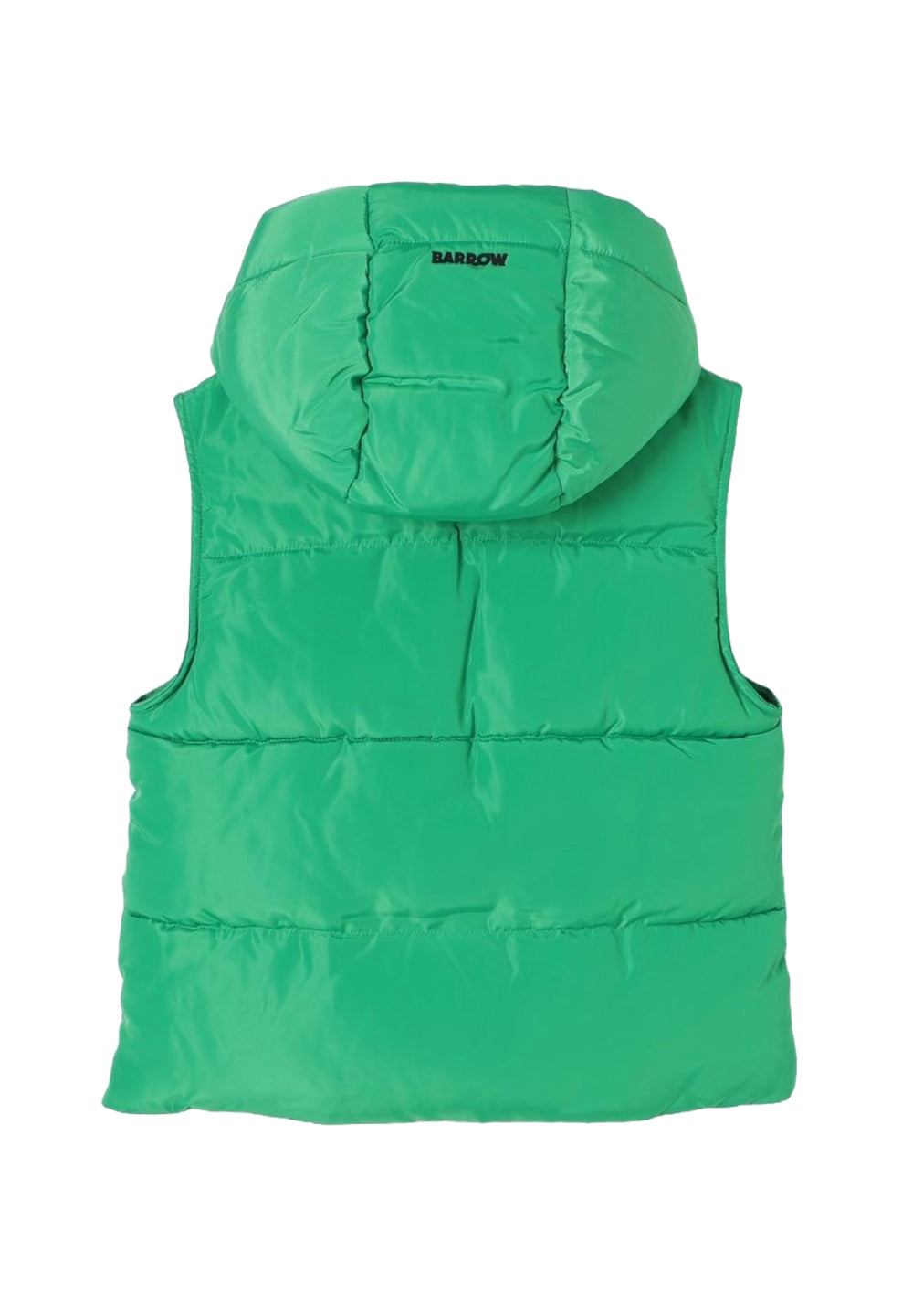Giubbotto smanicato verde per bambino