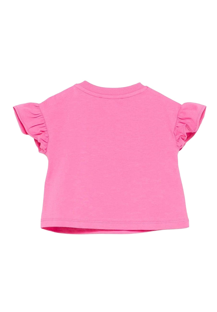 T-shirt fuxia per neonata