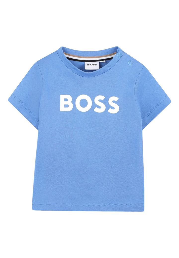 T-shirt blu per bambino