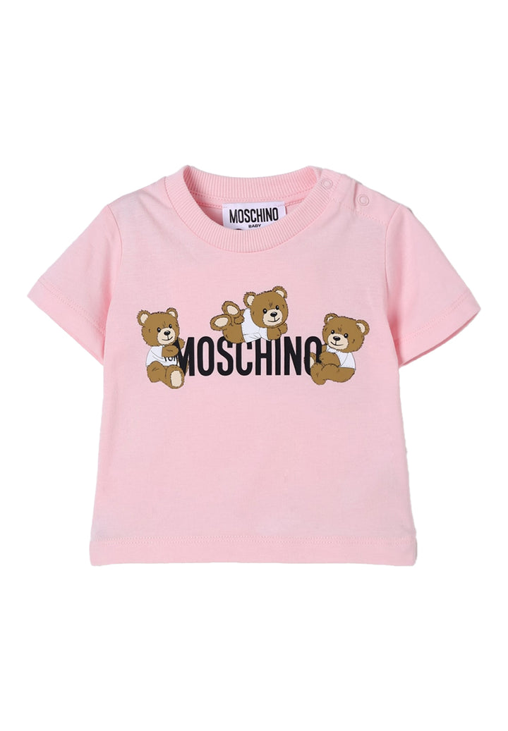 T-shirt rosa per neonata