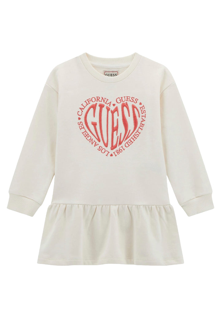 Vestito crema per bambina