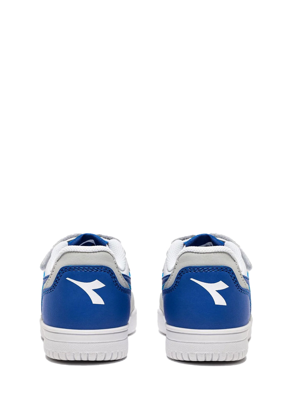 Weiß-blaue Schuhe für Neugeborene