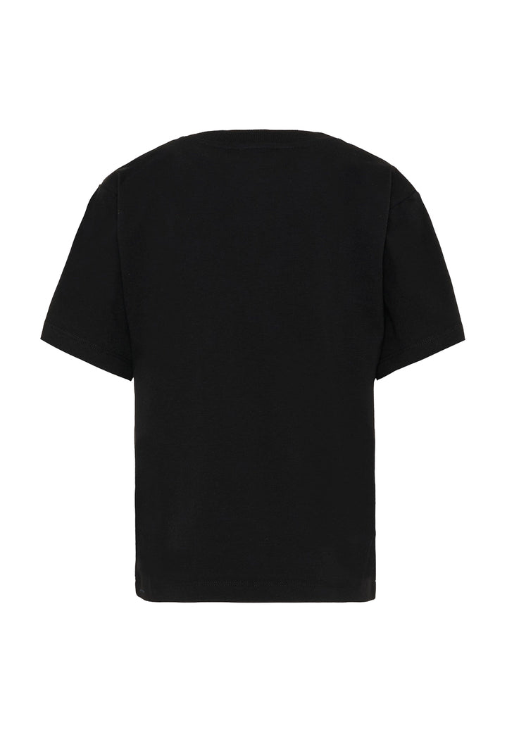 T-shirt nera per bambino