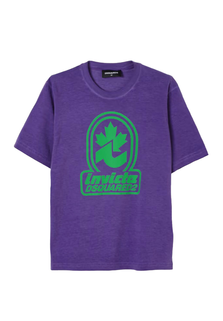 T-shirt verde per bambino