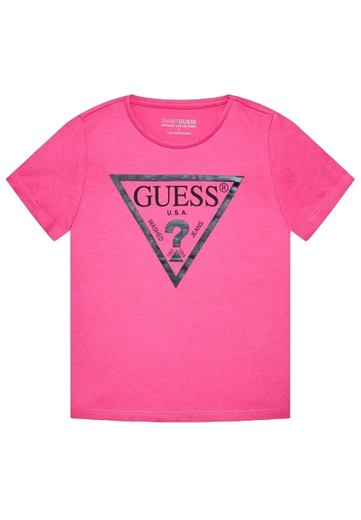 T-shirt fuxia per bambina