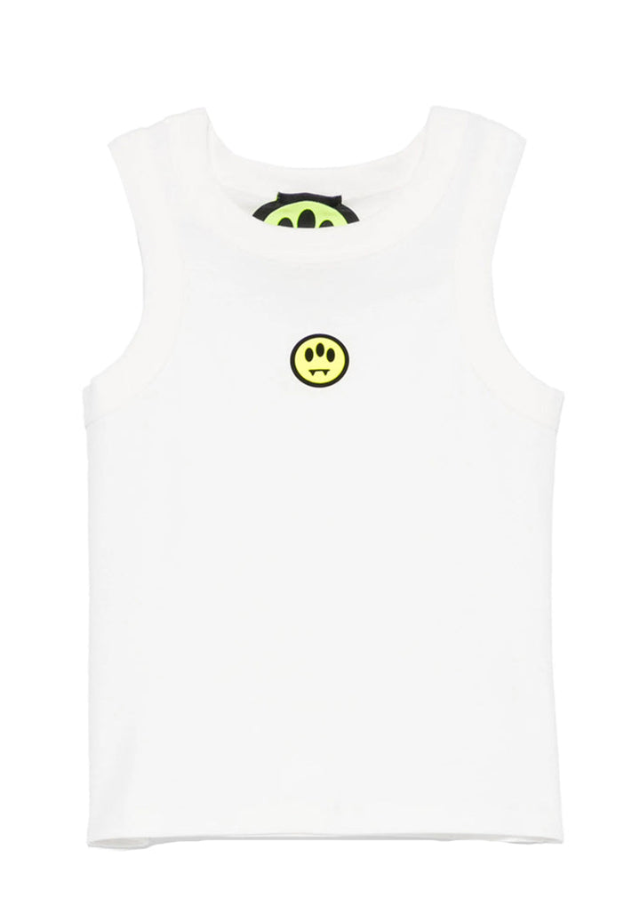 Canotta bianca per bambina