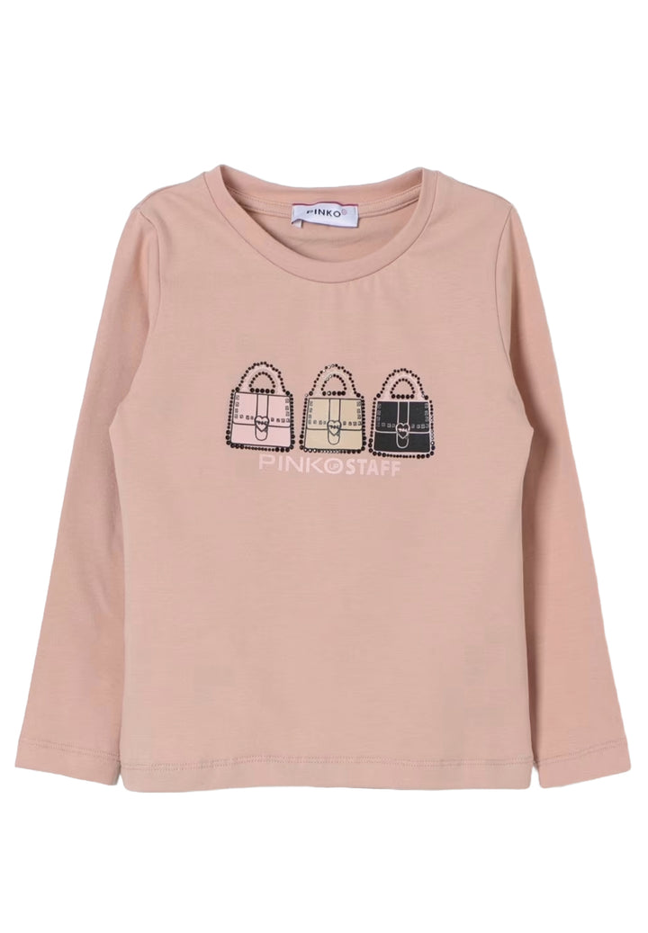 T-shirt rosa per neonata