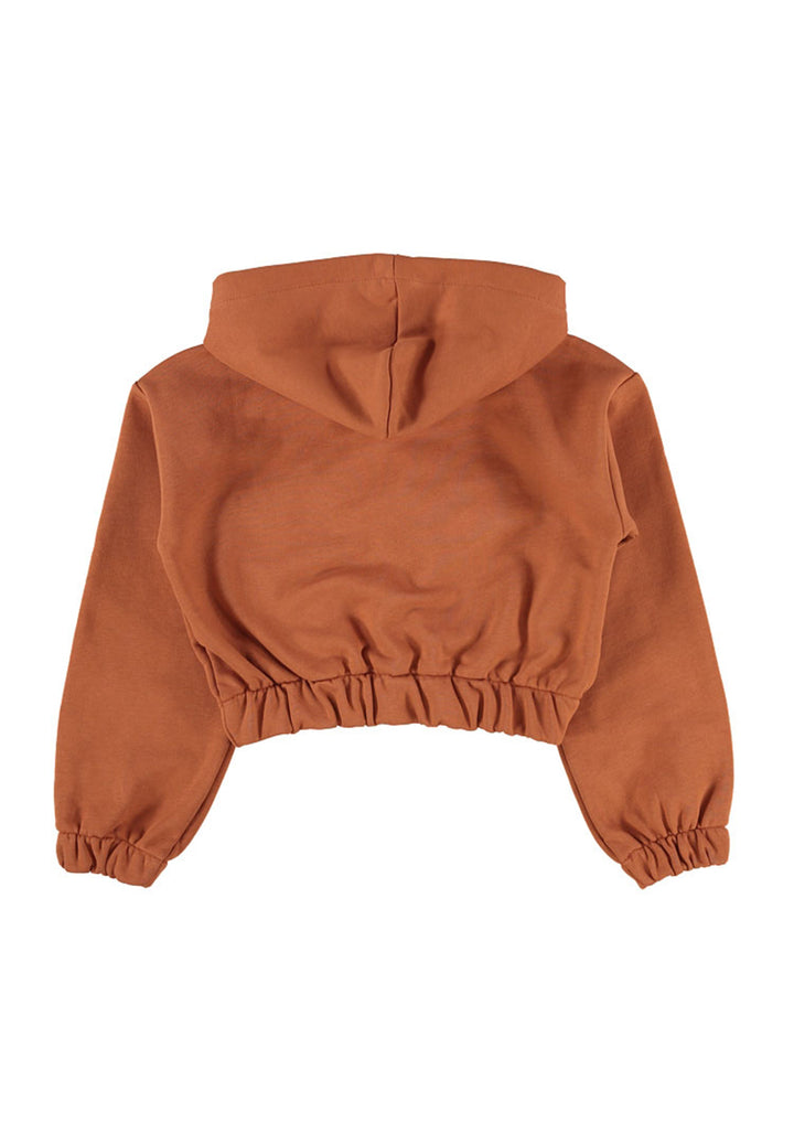Brown hoodie for girls