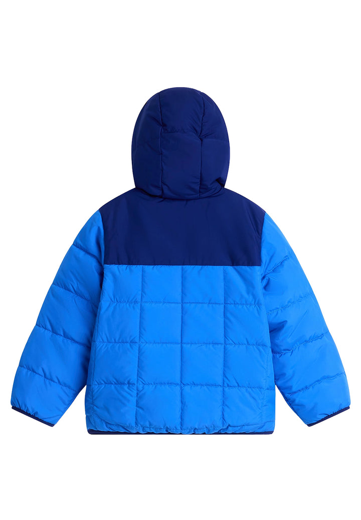 Giubbotto reversibile blu royal per bambino