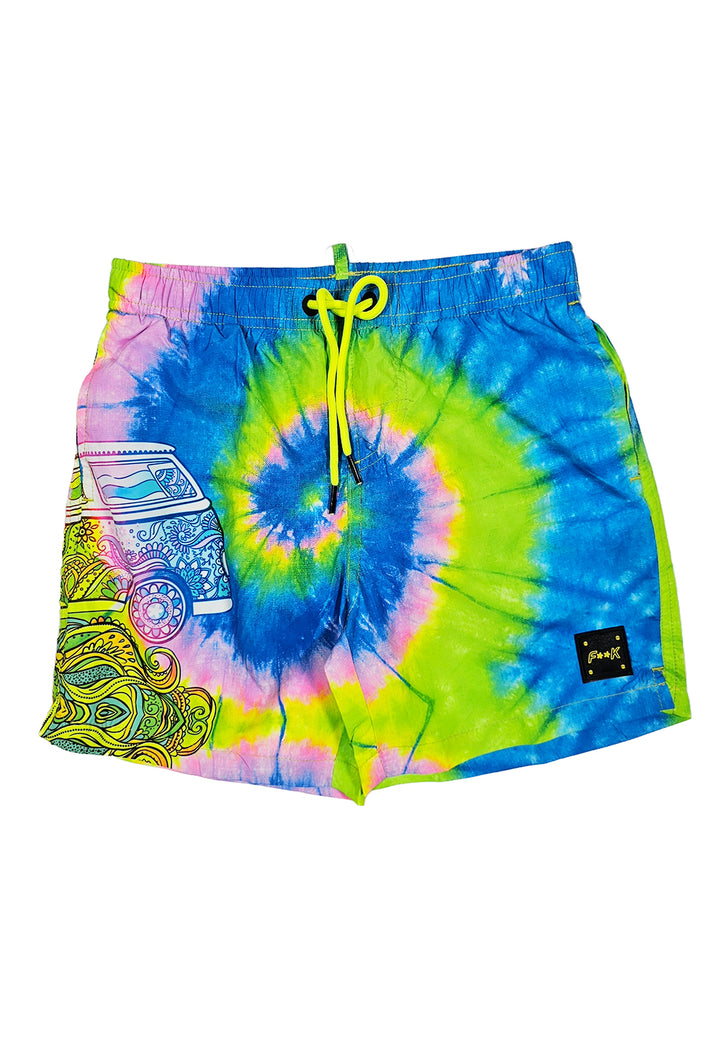 Costume boxer multicolor per bambino