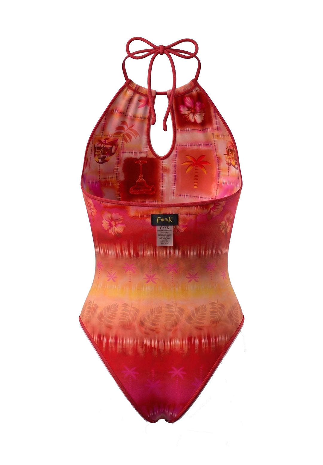 Costume intero multicolor per bambina