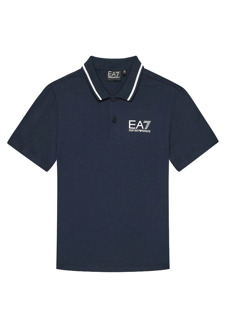 Polo blu navy per bambino