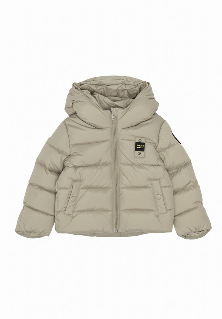 Giubbotto beige per neonato