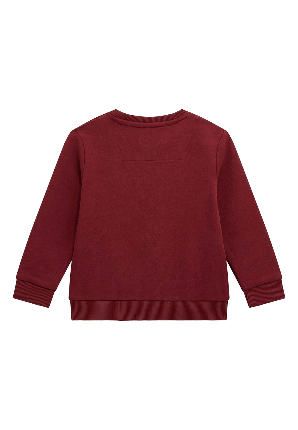 Rotes Sweatshirt mit Rundhalsausschnitt für Jungen