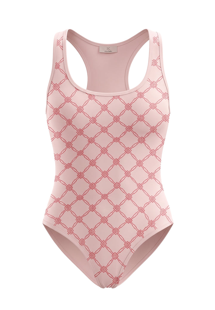 Costume intero rosa per bambina