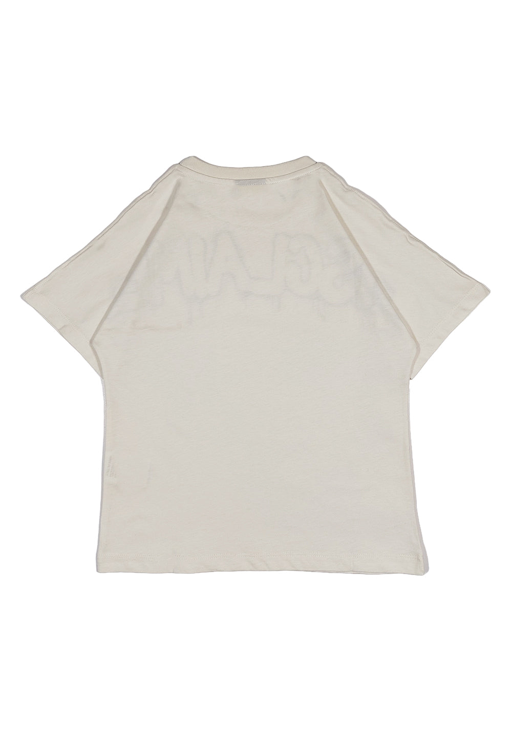 T-shirt crema per bambina