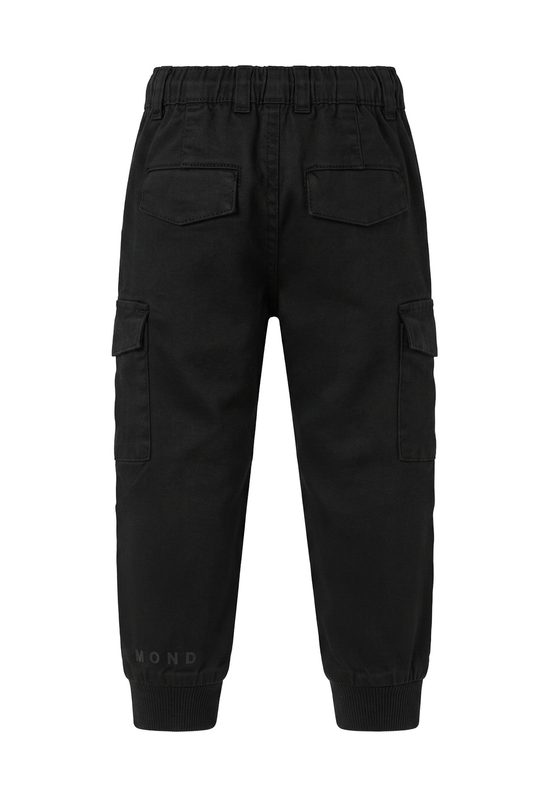 Pantalone cargo nero per neonato