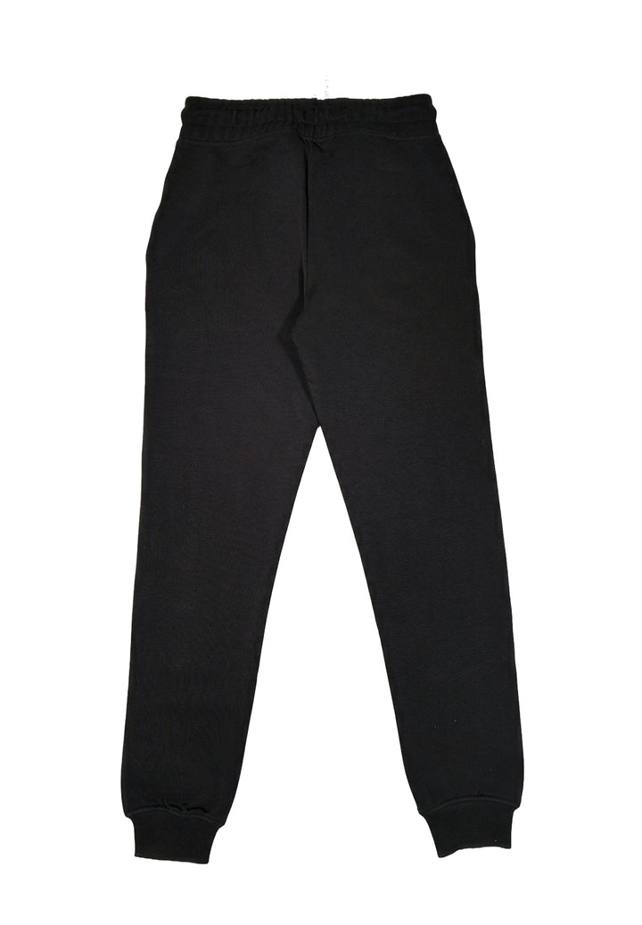 Pantalone felpa nero per bambina