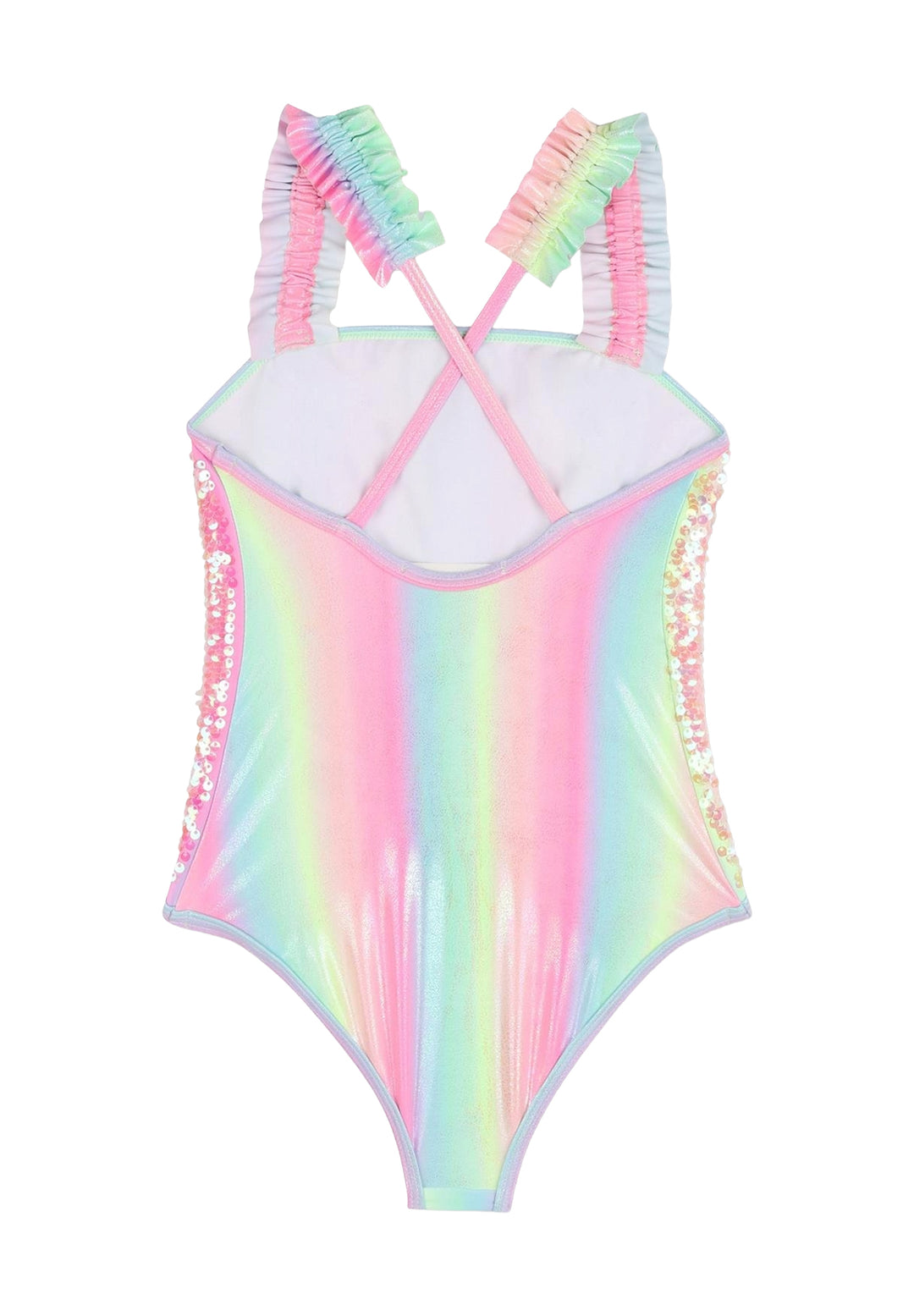 Costume intero multicolor per bambina