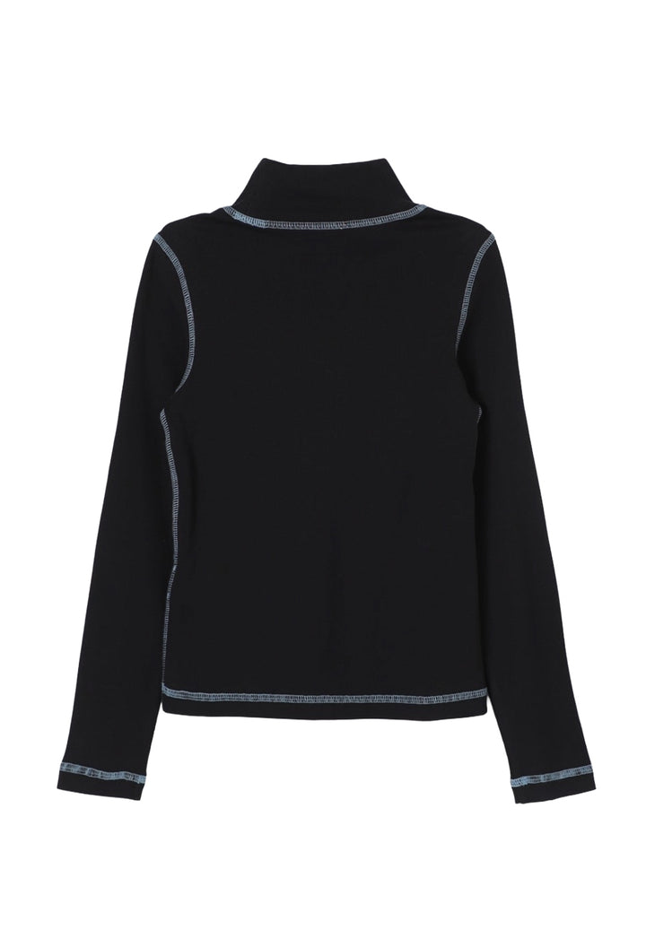 T-shirt nera per bambino