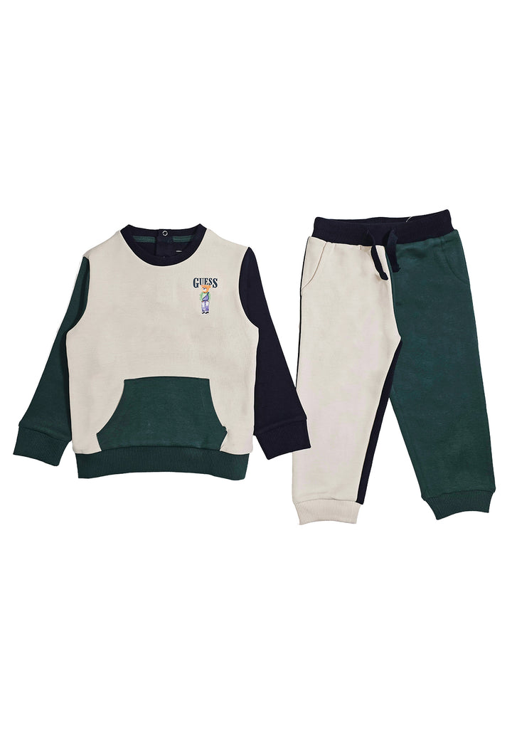 Completo felpa multicolor per neonato