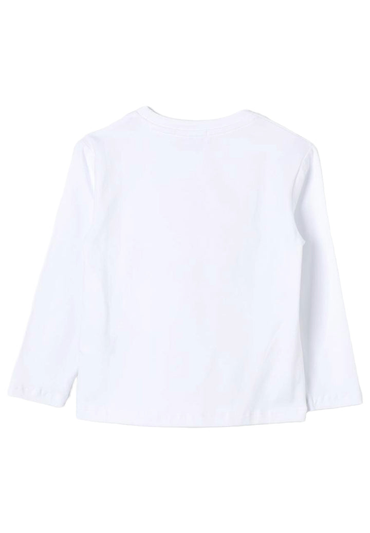 T-shirt bianca per neonata