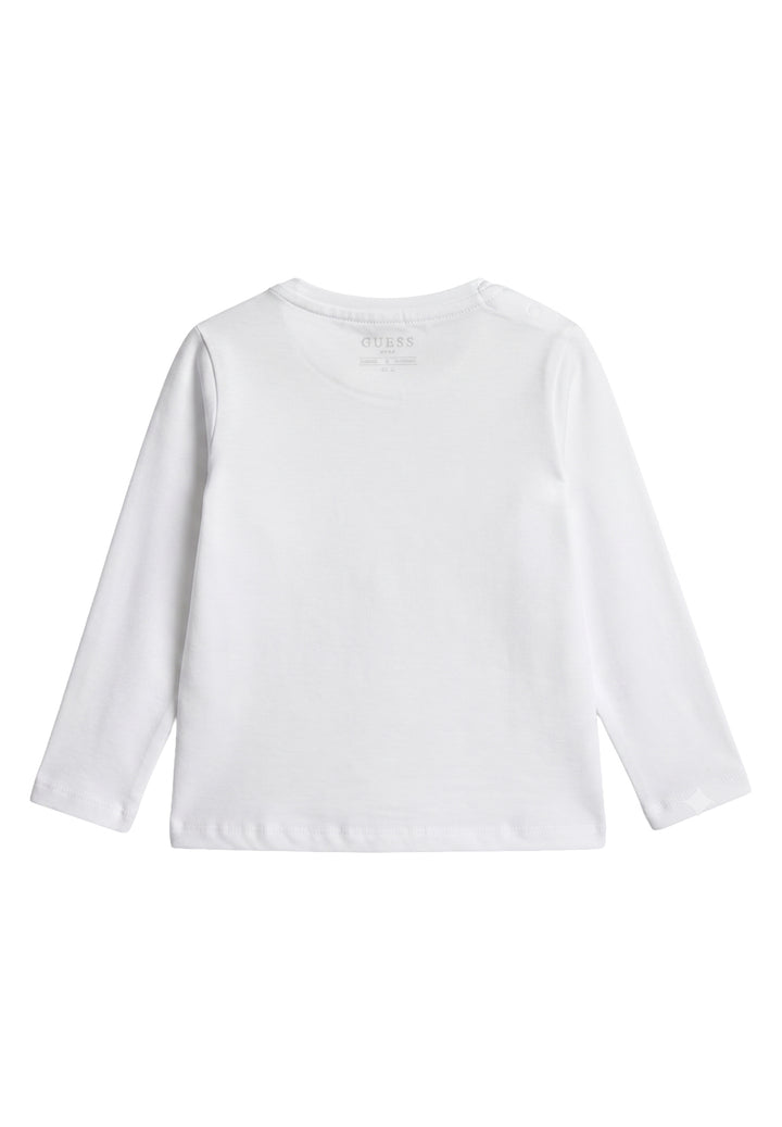 T-shirt bianca per bambina
