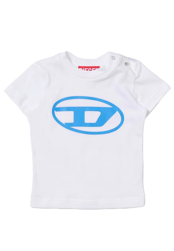 T-shirt bianco per neonato