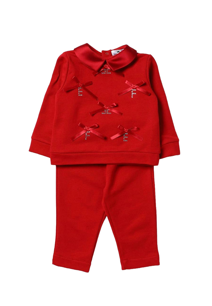 Red outfit for baby girls