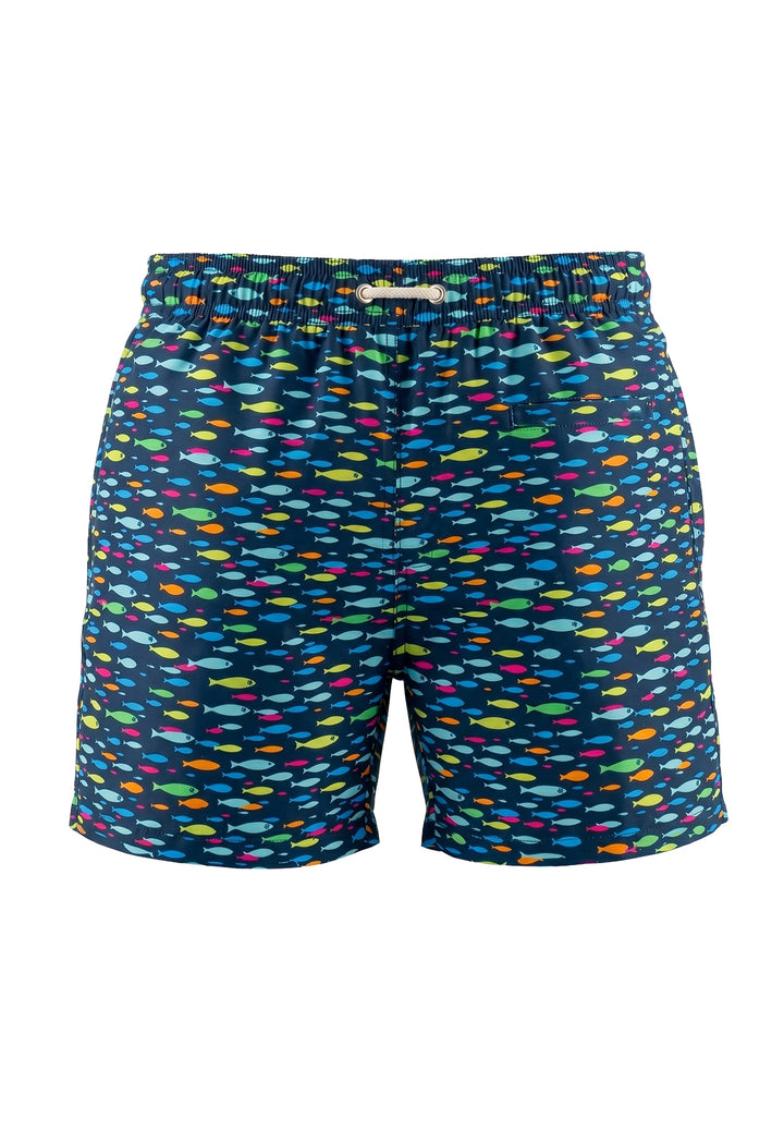 Costume boxer blu per bambino