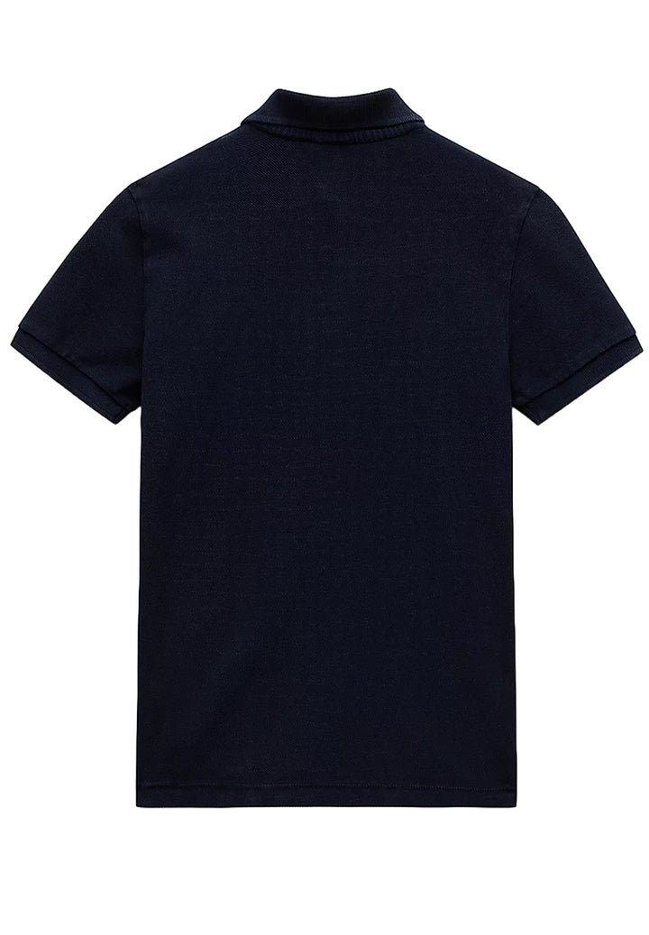 Polo blu navy per bambino