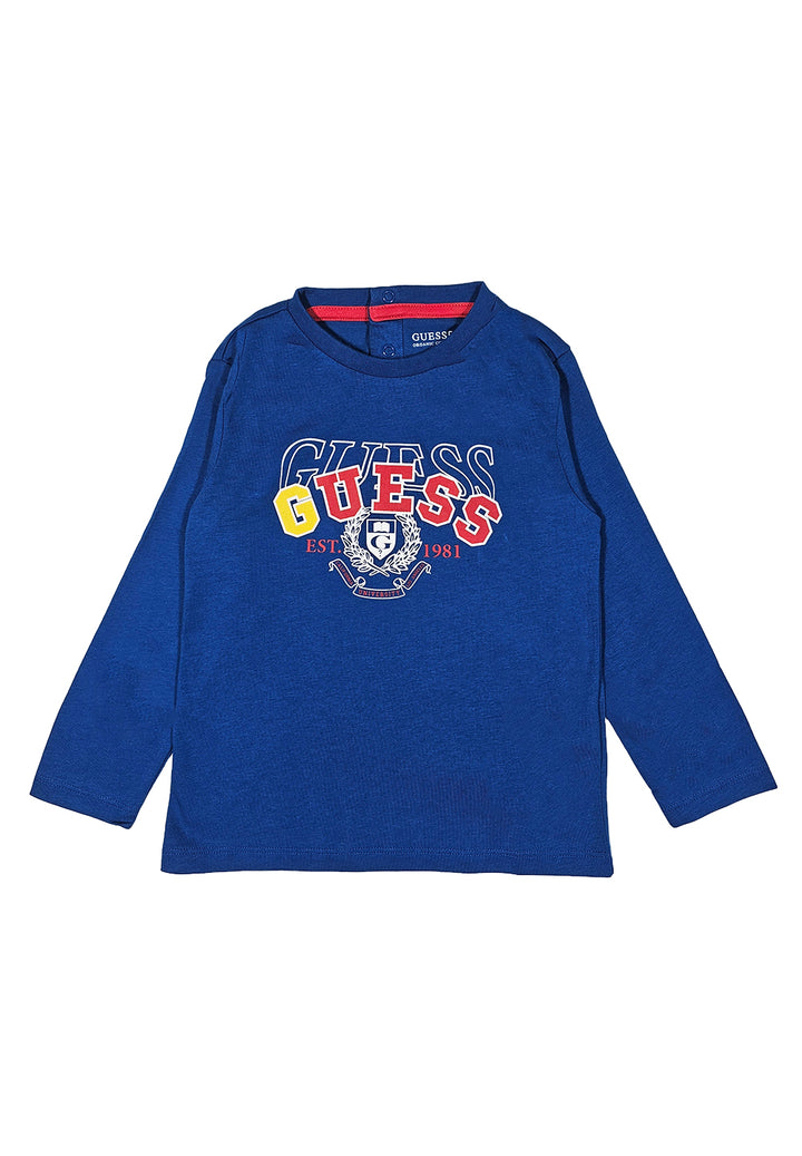 T-shirt blu per bambino