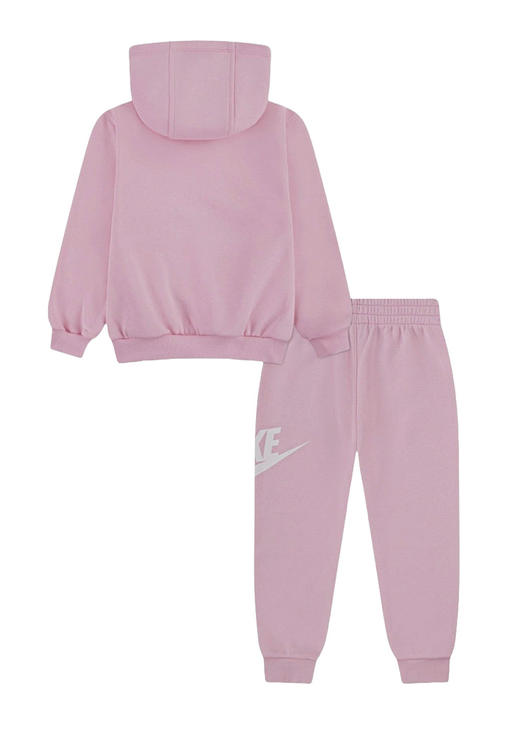 Completo felpa rosa per neonata