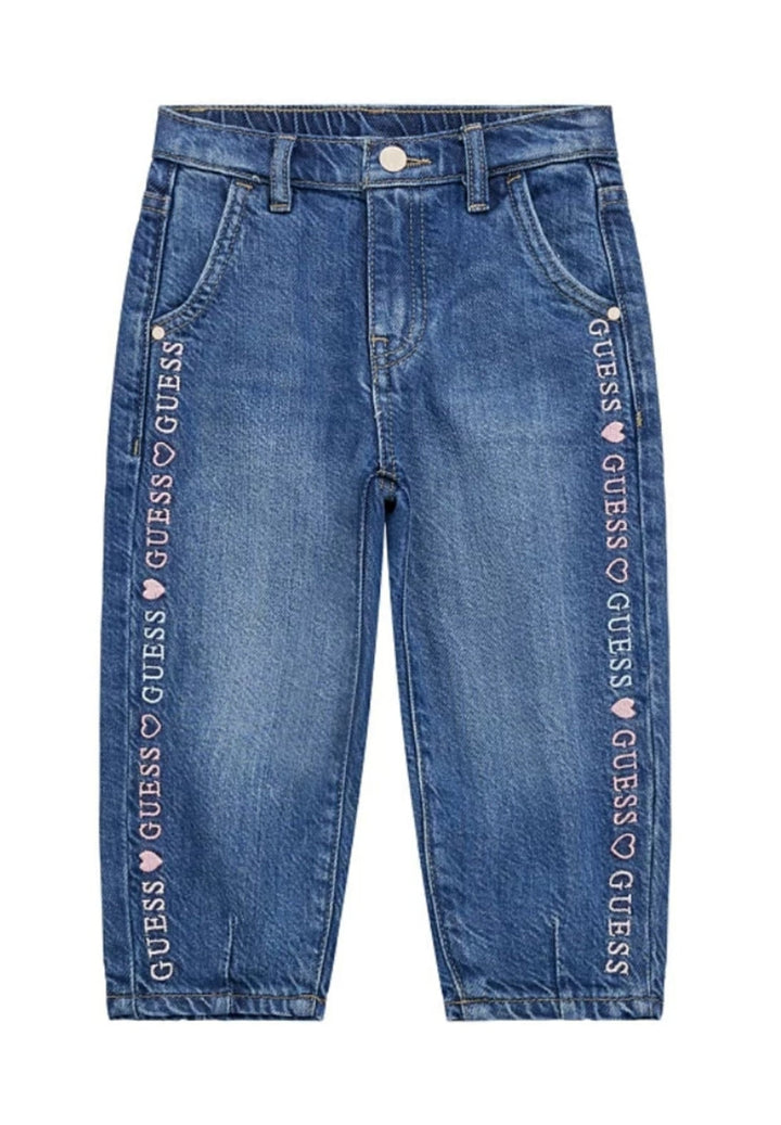 Jeans blu denim per bambina